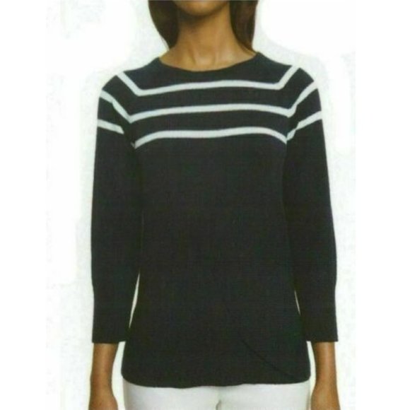 Nautica Tops - Nautica Women's Striped Cotton Sweater